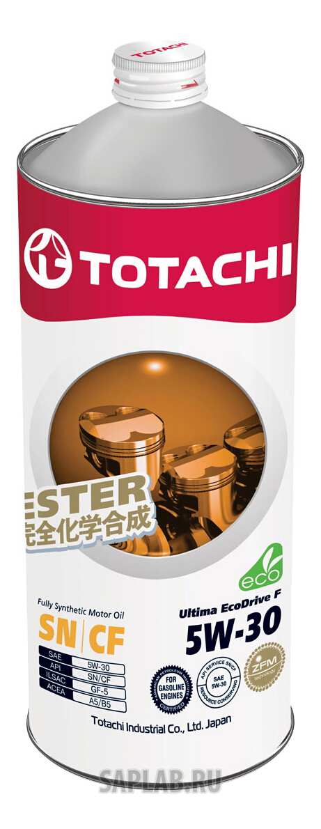 Купить запчасть TOTACHI - 4562374690950 Моторное масло Totachi Ultima EcoDrive F Fully Synthetic SN/CF 5W-30 1л