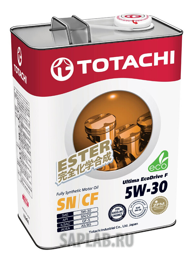 Купить запчасть TOTACHI - 4562374690967 Моторное масло Totachi Ultima EcoDrive F Fully Synthetic SN/CF 5W-30 4л