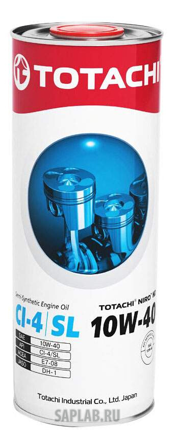 Купить запчасть TOTACHI - 4562374694927 Моторное масло Totachi Niro HD Semi-Synthetic API CI-4/SL 10W-40 1л