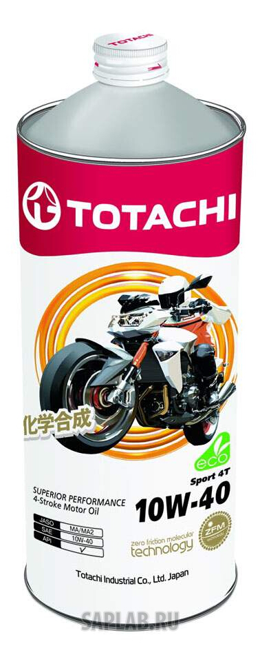 Купить запчасть TOTACHI - 4562374698185 Моторное масло Totachi Moto 4 Stroke SN/SM 10W-40 1л