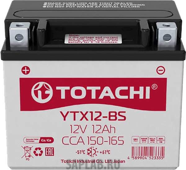 Купить запчасть  TOTACHI - 4589904523335 Аккумулятор автомобильный  TOTACHI MOTO 4589904523335 12 Ач