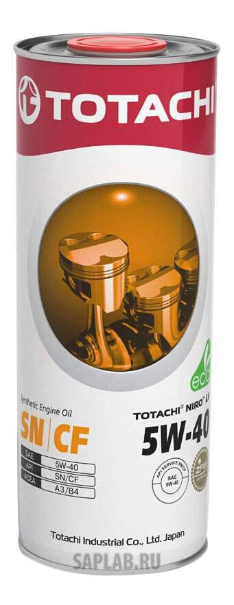 Купить запчасть TOTACHI - 4589904523533 Моторное масло Totachi Niro LV Synthetic SN/CF 5W-40 1л