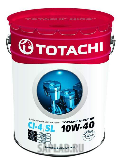 Купить запчасть TOTACHI - 4589904921667 Моторное масло Totachi Niro  HD Semi-Synthetic API CI-4 / SL 10W-40 19л