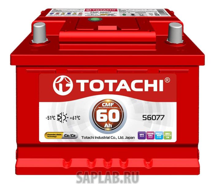 Купить запчасть  TOTACHI - 4589904929939 Аккумулятор автомобильный  TOTACHI 4589904929939 60 Ач