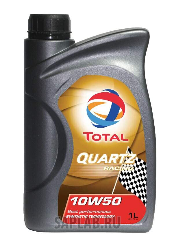 Купить запчасть TOTAL - 166256 Моторное масло Total Quartz Racing SAE 10W-50 1л