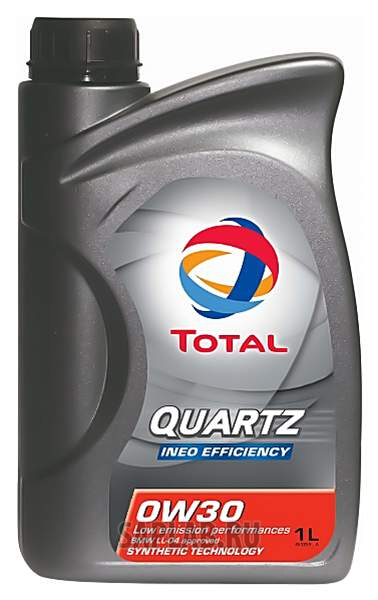 Купить запчасть TOTAL - 186931 Моторное масло Total Quartz Ineo efficiency 0W-30 1л