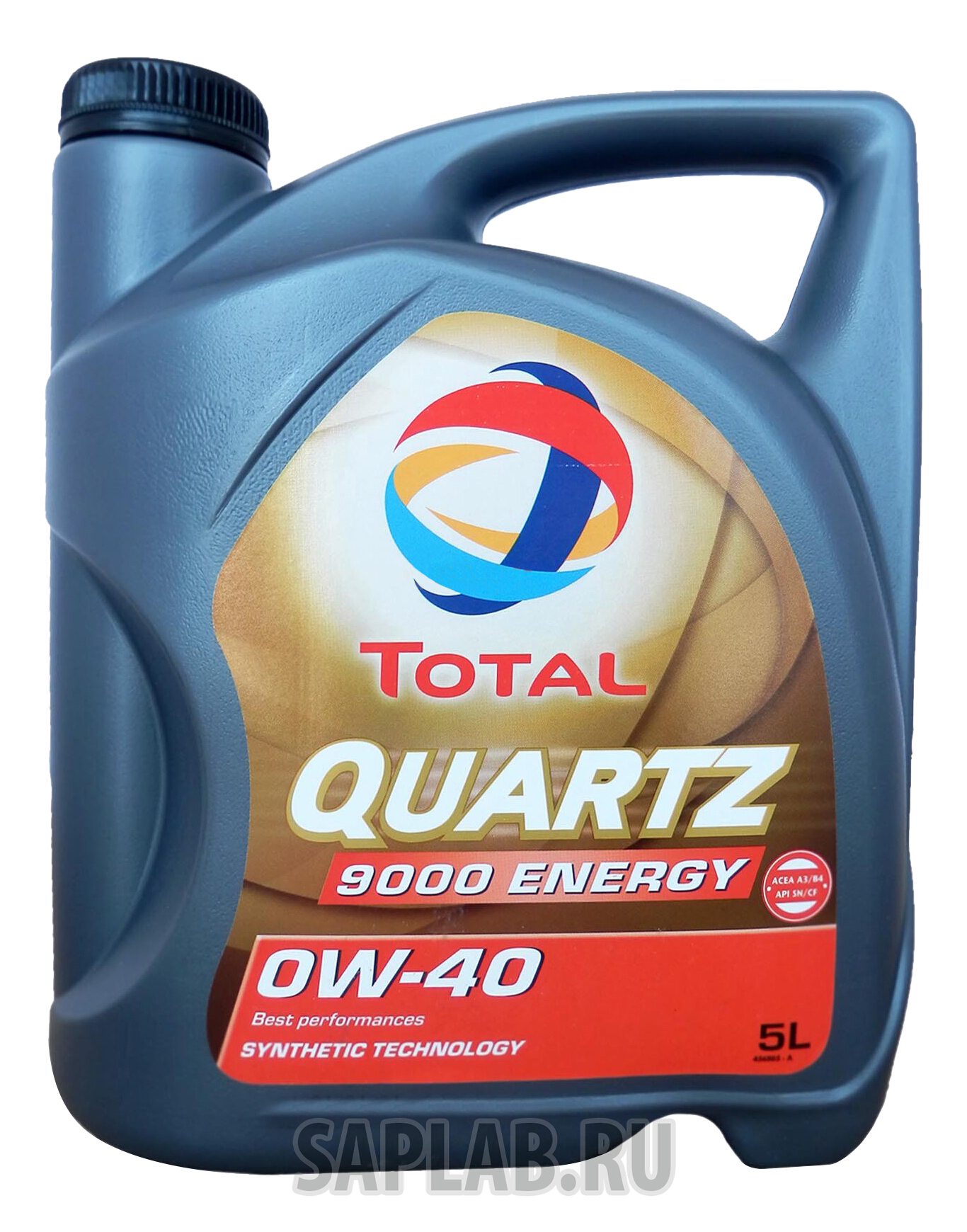 Купить запчасть TOTAL - 195283 Моторное масло Total Quartz 9000 Energy SAE 0W-40 5л