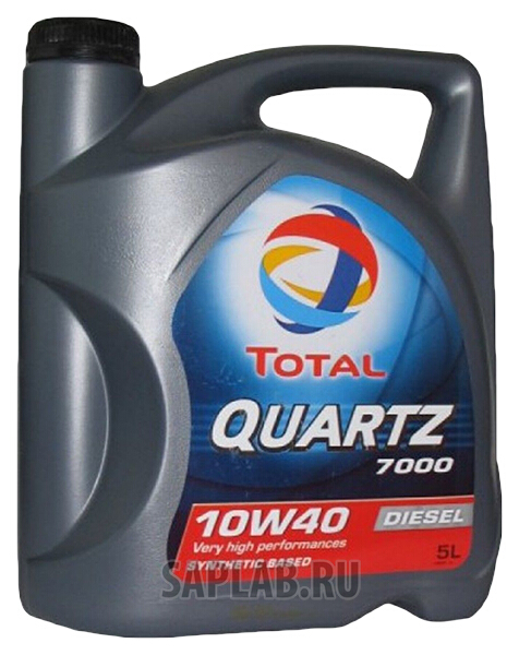 Купить запчасть TOTAL - 203709 Моторное масло Total Quartz Diesel 7000 10W-40 5л