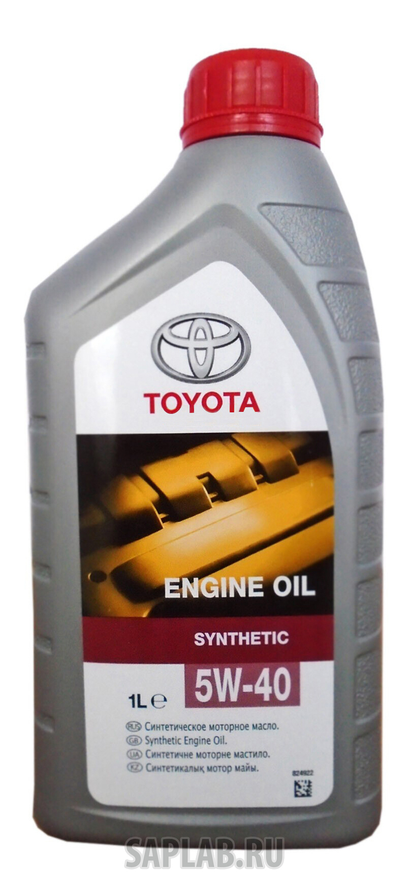 Купить запчасть TOYOTA - 0888080376GO Моторное масло Toyota Engine Oil Synthetic SAE 5W-40 1л