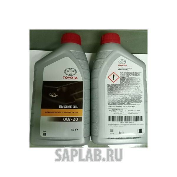 Купить запчасть TOYOTA - 0888083885GO Моторное масло Toyota Engine oil 0W-20 1л