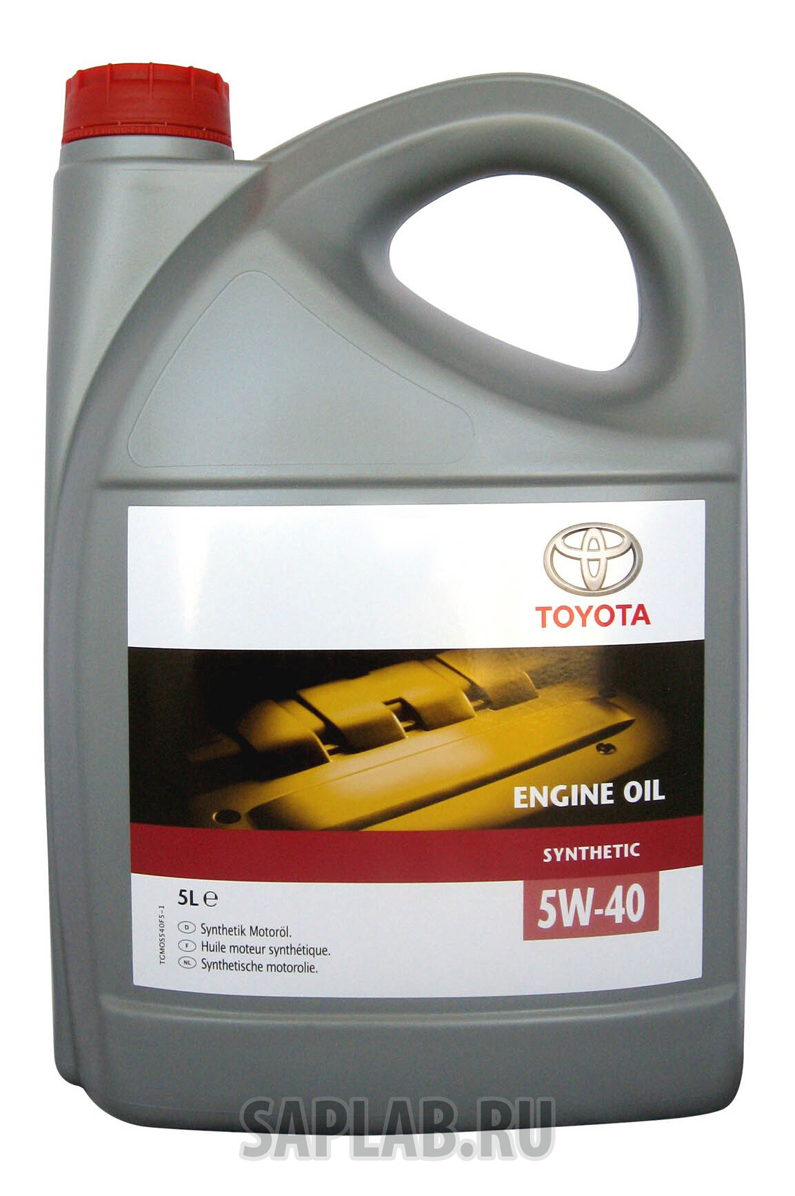 Купить запчасть TOYOTA - 888080835 Моторное масло Toyota Engine Oil Synthetic 5W-40 5л