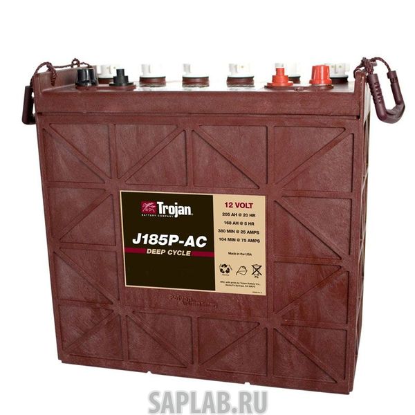 Купить запчасть  TROJAN - J185PAC Аккумулятор TROJAN J185P-AC 12V 205A (380х176х374)