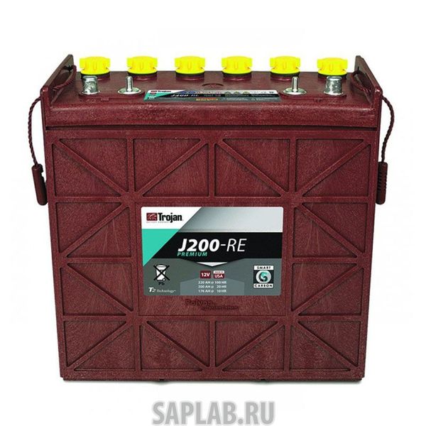 Купить запчасть  TROJAN - J200RE Аккумулятор TROJAN J200RE 12V 200A (380х176х374)