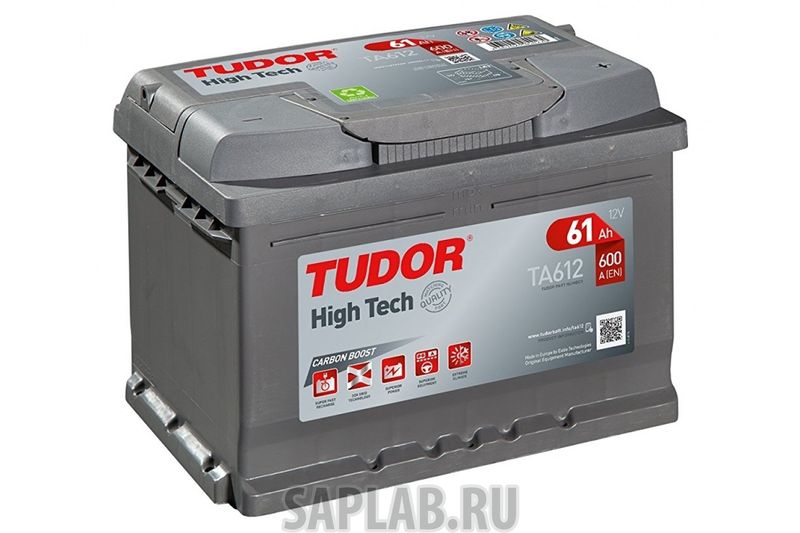 Купить запчасть  TUDOR - TA612 Аккумулятор Tudor High-Tech 61 А/Ч Обратная R En 600a 242x175x175 Ta612 Ta612 TUDOR TA612