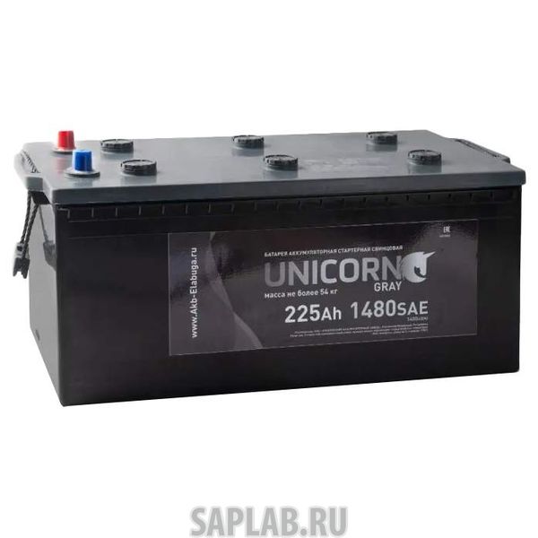 Купить запчасть  UNICORN - 225EURO1400A Аккумулятор UNICORN GREY 225 euro 1400А 518x278x242