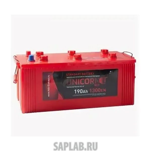 Купить запчасть  UNICORN - RED190EURO1300A Аккумулятор UNICORN RED 190 euro 1300А 513х223х217