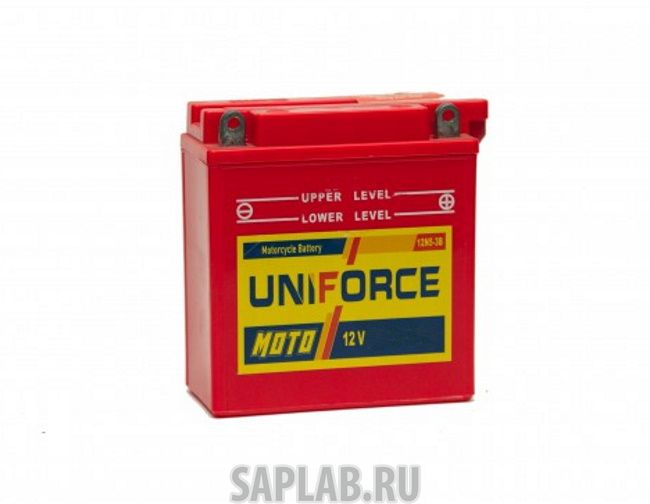 Купить запчасть  UNIFORCE - 12N33B Акб Moto 12v 3ah Uniforce 12n3-3b 10а Сухой Uniforce 12N3-3B