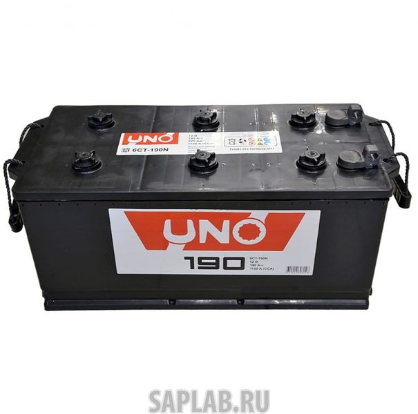 Купить запчасть  UNO - 190РУС1150А Аккумулятор UNO 190 рус 1150А 513х223х217