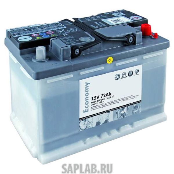 Купить запчасть  VAG - 72R640A Аккумулятор VAG 72R 640A 278x175x190