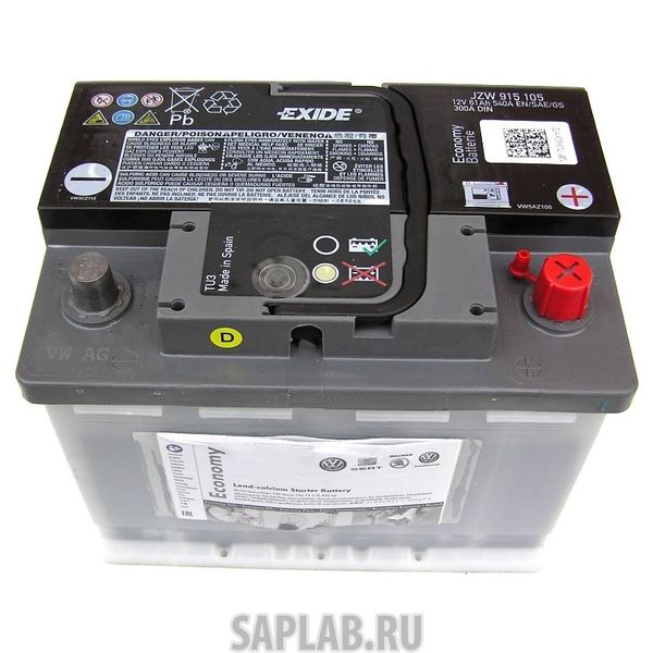 Купить запчасть  VAG - JZW915105 Аккумулятор автомобильный VAG JZW915105