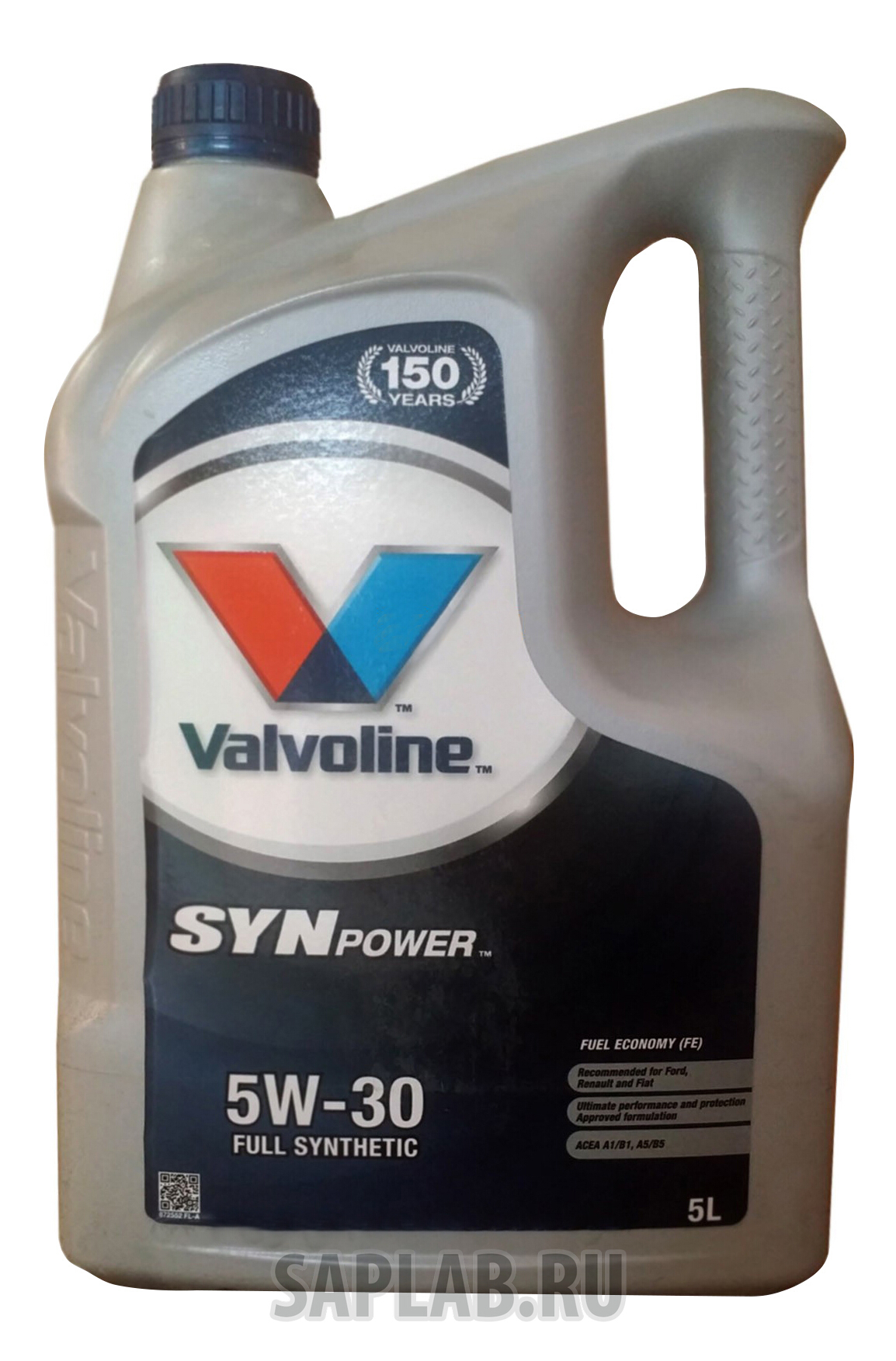 Купить запчасть VALVOLINE - 872552 Моторное масло Valvoline Synpower FE SAE 5W-30 5л