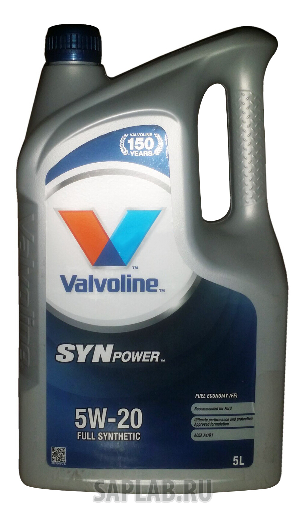 Купить запчасть VALVOLINE - 872556 Моторное масло Valvoline Synpower FE SAE 5W-20 5л