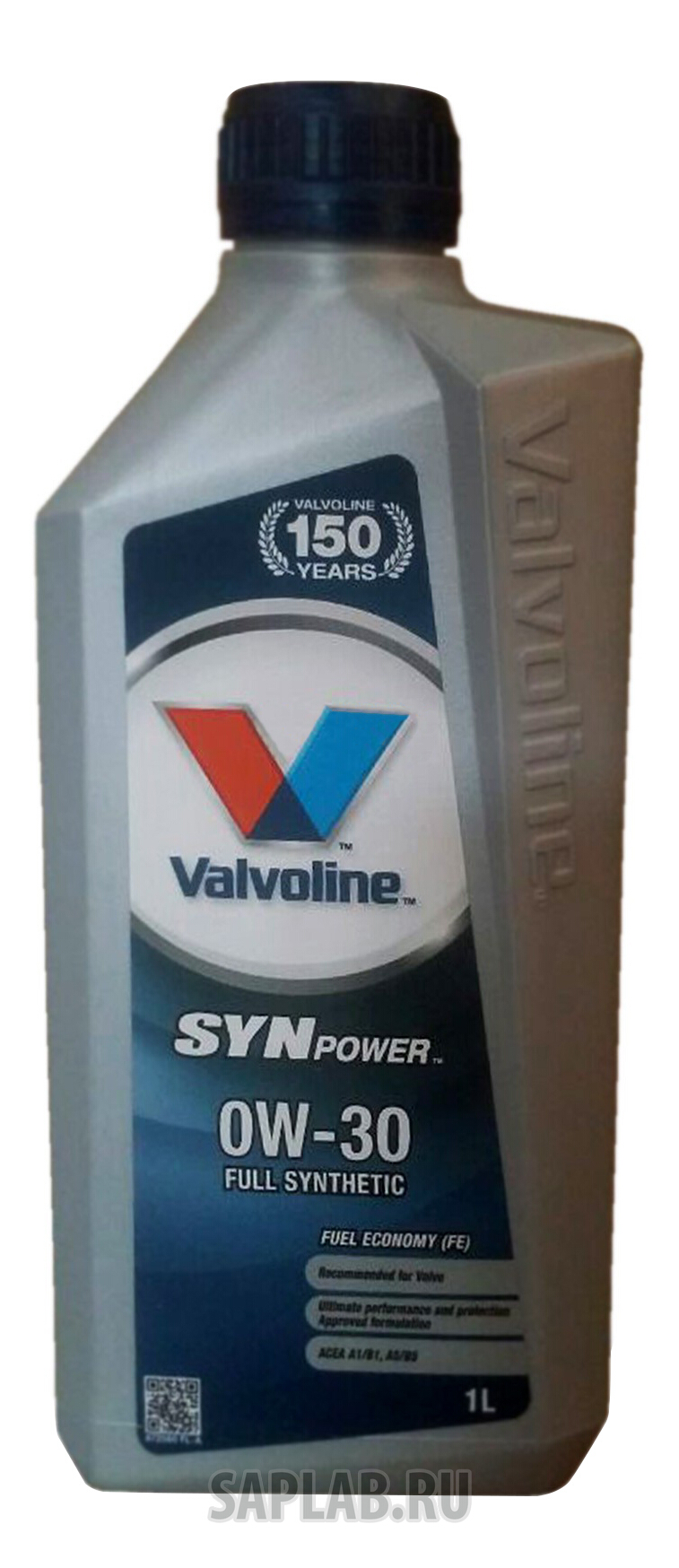 Купить запчасть VALVOLINE - 872560 Моторное масло Valvoline Synpower FE SAE 0W-30 1л