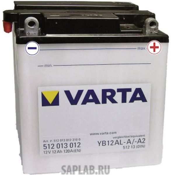 Купить запчасть  VARTA - 509014008 Мото аккумулятор VARTA PowerSport FP 12V 9Ah 85A 2,57kg 136x76x134