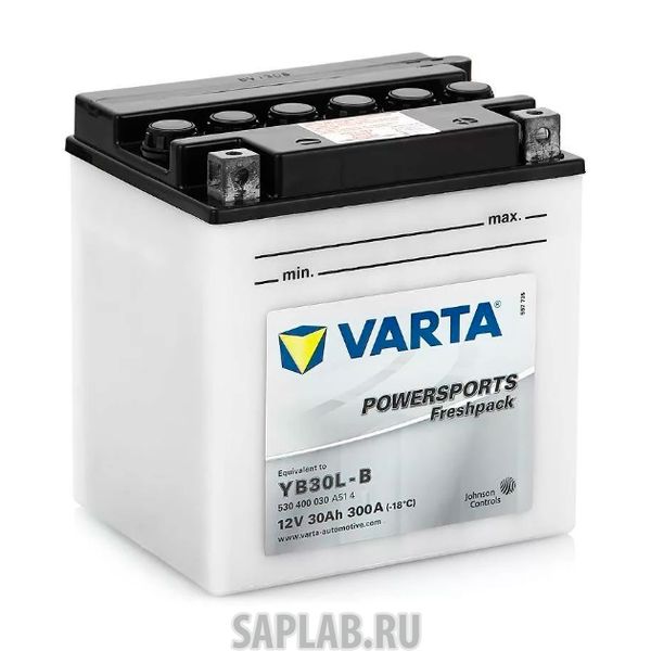 Купить запчасть  VARTA - 530400030 Аккумуляторная Батарея Powersports Freshpack [12v 30ah 300a B00] Varta