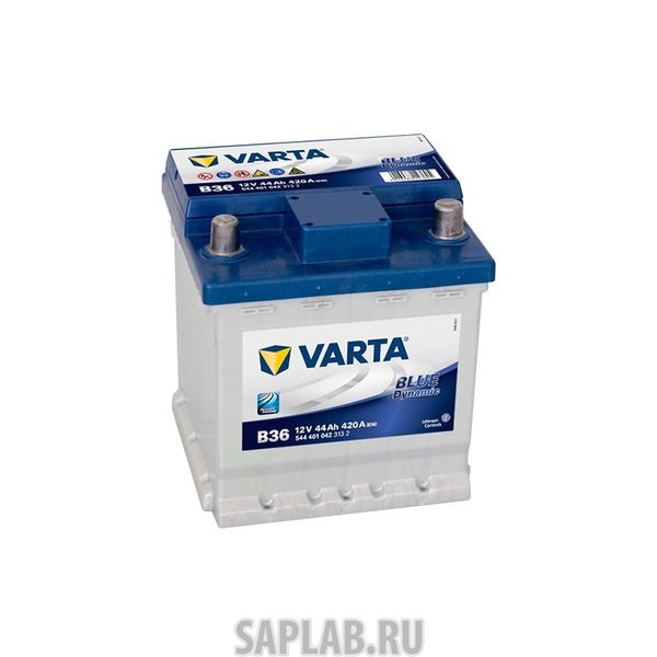 Купить запчасть  VARTA - 544401042 Аккумулятор Blue Dynamic 12V 44AH 420A 175х175х190 Полярность 0 Клеммы 1 Крепление B13 (B3