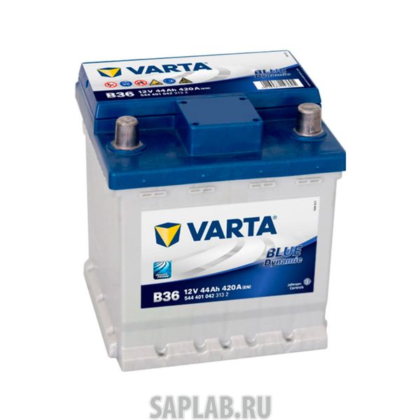 Купить запчасть  VARTA - 5444010423132 Аккумулятор Varta Blue Dynamic 44Ah EN420 о.п.(175х175х190) (B36) VARTA арт. 5444010423132