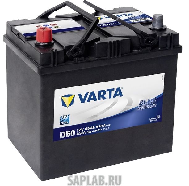 Купить запчасть  VARTA - 565420057 АКБ VARTA Blue Dynamic 65 А/ч 565 420 033 прям L+ EN 570A 232x173x225 D50 565 420 057 3132