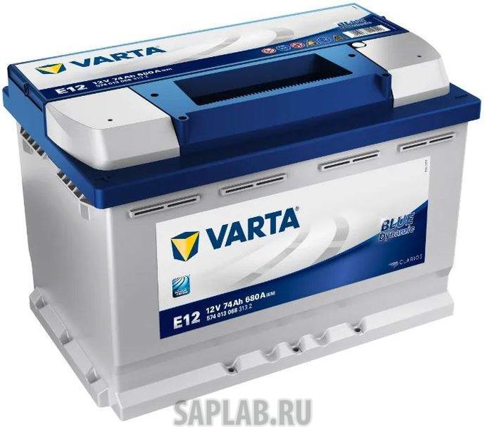 Купить запчасть  VARTA - 5740130683122 Аккумулятор VARTA Blue E12 74L 680A 278x175x190 5740130683122