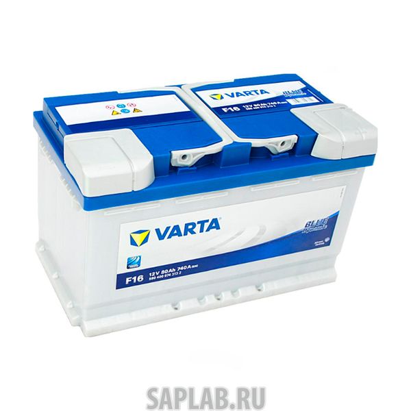 Купить запчасть  VARTA - 580400074 Аккумуляторная батарея 19.5/17.9 Евро 80ah 740a 315/175/190 Varta 580400074