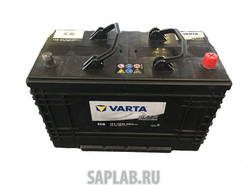 Купить запчасть  VARTA - 610404068 Аккумулятор VARTA PROMOTIVE BLACK[12V 110Ah 680A 347x173x234]