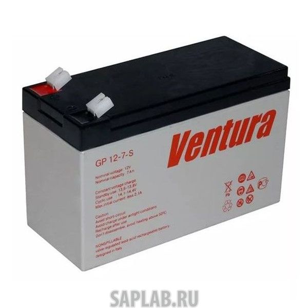 Купить запчасть  VENTURA - GP1217S Аккумулятор Ventura GP 12-17-S 12В 17Ач 181x77x167 мм Обратная (-+)