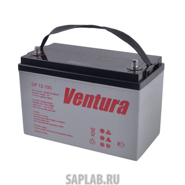 Купить запчасть  VENTURA - GPL12100 Аккумулятор Ventura GPL 12-100 12В 108Ач 329x174x215 мм Прямая (+-)