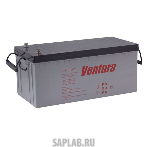 Купить запчасть  VENTURA - GPL12200 Аккумулятор Ventura GPL 12-200 12В 212Ач 522x240x223 мм Прямая (+-)