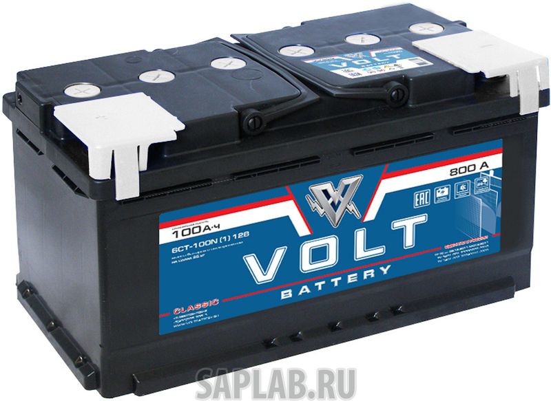 Купить запчасть  VOLT - VC10011 Аккумулятор автомобильный VOLT CLASSIC 6СТ-100.1 VC10011