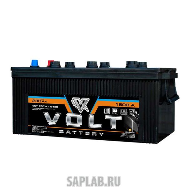 Купить запчасть  VOLT - VL23031 Аккумулятор автомобильный VOLT PROFESSIONAL 6СТ-230.3 VL23031