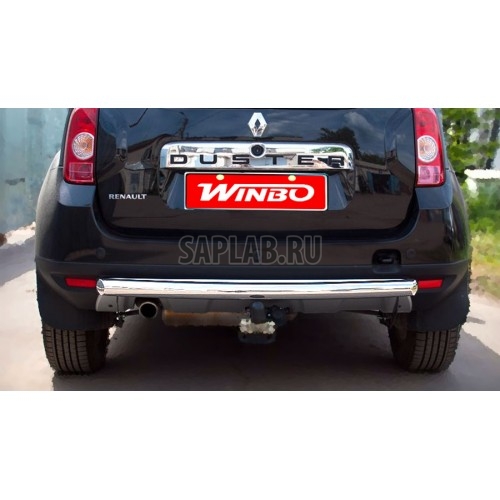 Купить запчасть WINBO - PW008294 защита заднего бампера Renault DUSTER 2010+ (версия 4x2), PW008294 WINBO