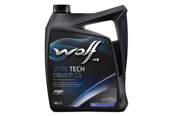 Купить запчасть WOLF - 8302916 Моторное масло wolf Vital Tech PI C3 5W-40 4л