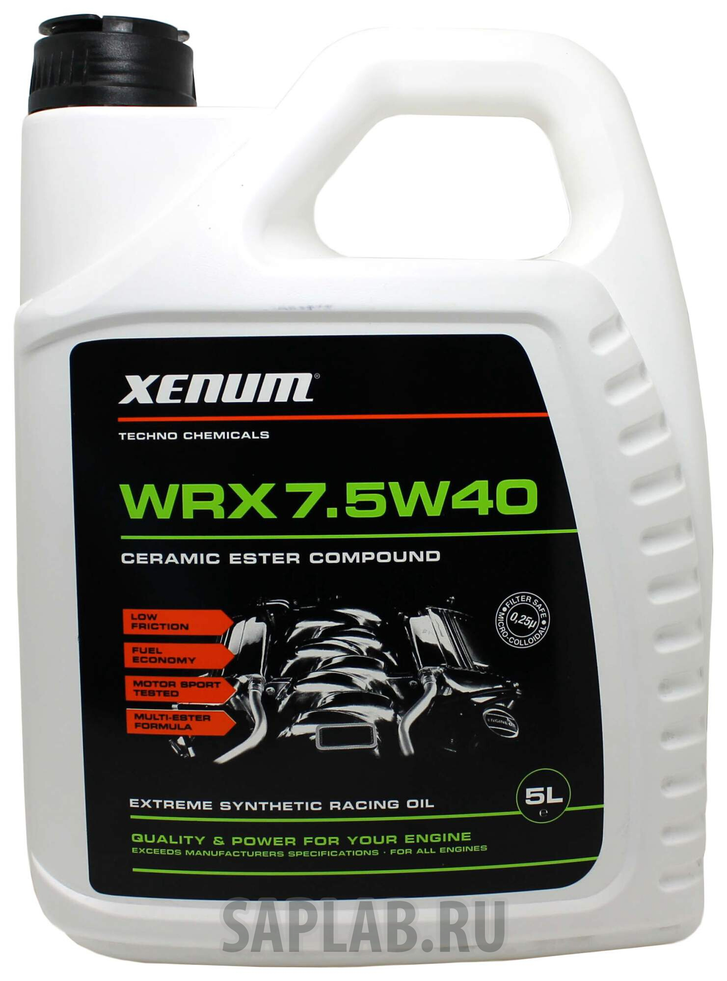 Купить запчасть XENUM - 1020005 Моторное масло Xenum WRX 7.5W-40 5л