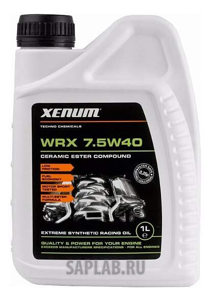 Купить запчасть XENUM - 1129001 Моторное масло Xenum WRX 7.5W-40 1л