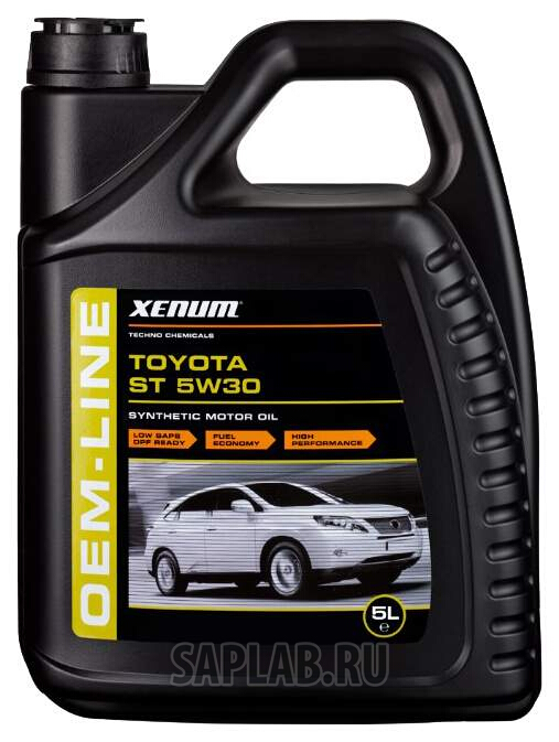 Купить запчасть XENUM - 1280005 Моторное масло Xenum Oem Line Toyota ST 5W-30 5л