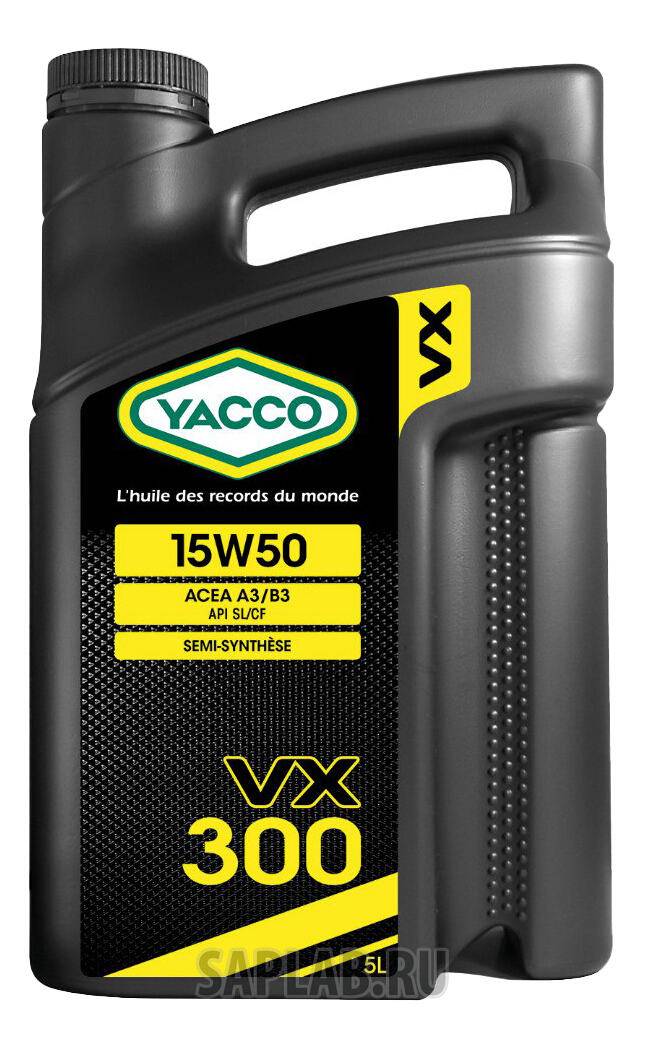 Купить запчасть YACCO - 303222 Моторное масло Yacco VX 300 SL/CF 15W-50 5л