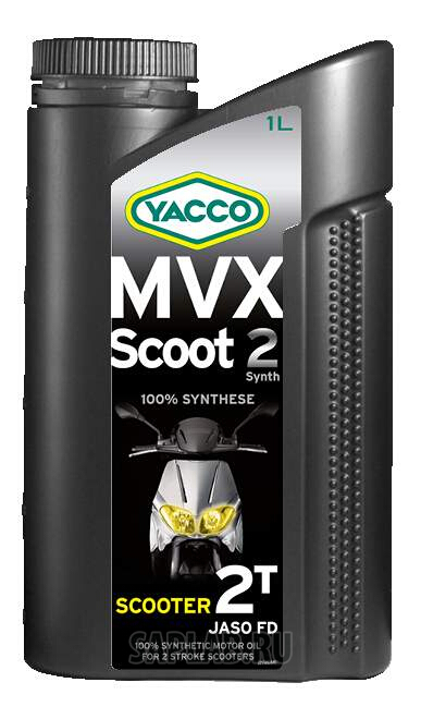 Купить запчасть YACCO - 333725 Моторное масло Yacco MVX SCOOT 2 SYNTH TC 5W-40 1л