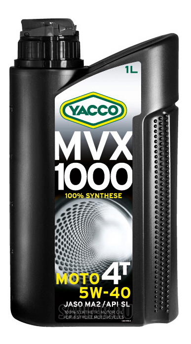 Купить запчасть YACCO - 334225 Моторное масло Yacco MVX 1000 4T SL 5W-40 1л