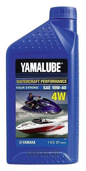 Купить запчасть YAMAHA - LUB10W40WV12 Моторное масло Yamaha Yamalube 4W 10W-40 0,946