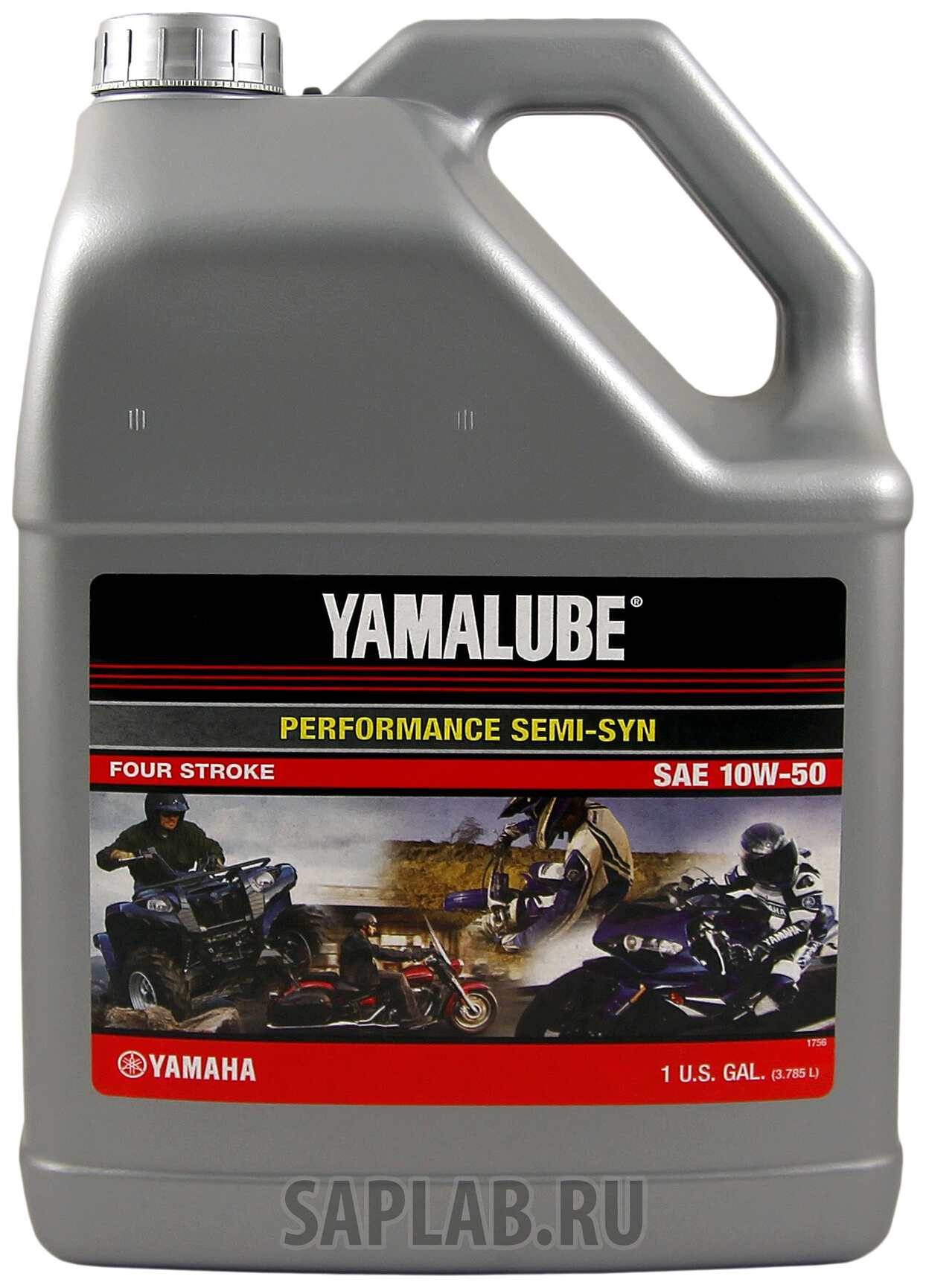 Купить запчасть YAMAHA - LUB10W50SS04 Моторное масло Yamaha Yamalube 10W-50 3,785